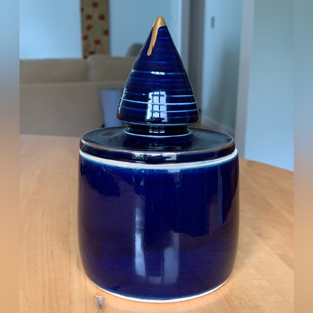 KITCHEN OR BATHROOM DISPENSER| handcrafted| blue| bathroom| kitchen| des…